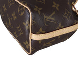 Louis Vuitton Nano Noe Monogram Corner Close Up