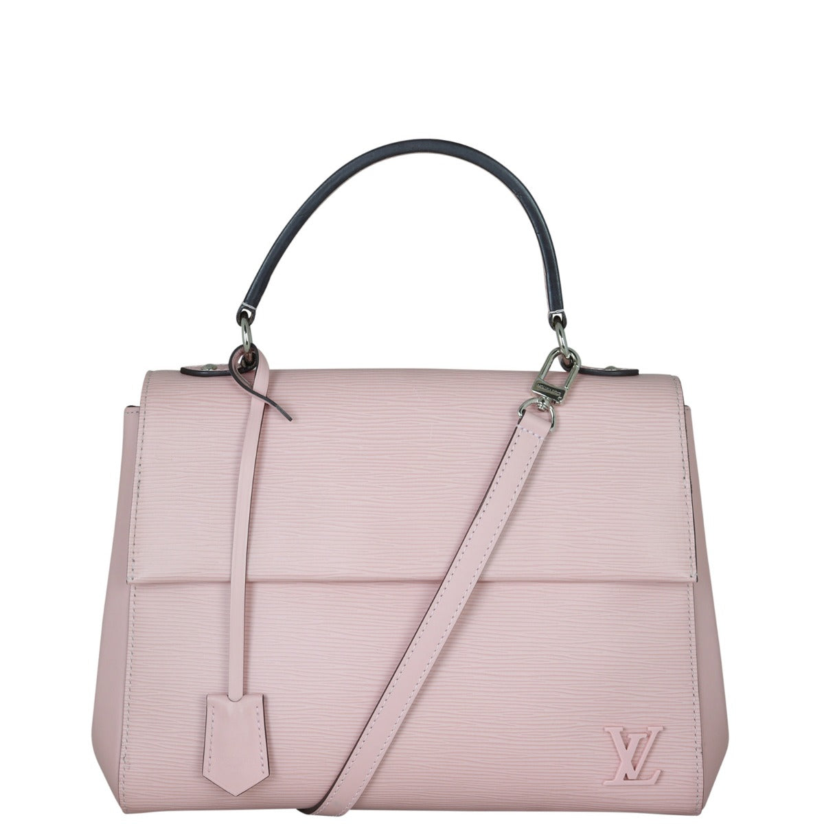 Louis Vuitton Cluny MM Epi (pink) Front With Strap