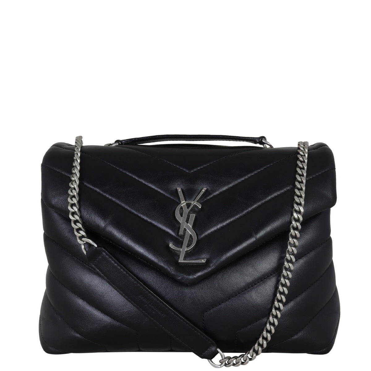 Saint Laurent Loulou Small Front With Chain