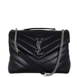 Saint Laurent Loulou Small Front With Chain