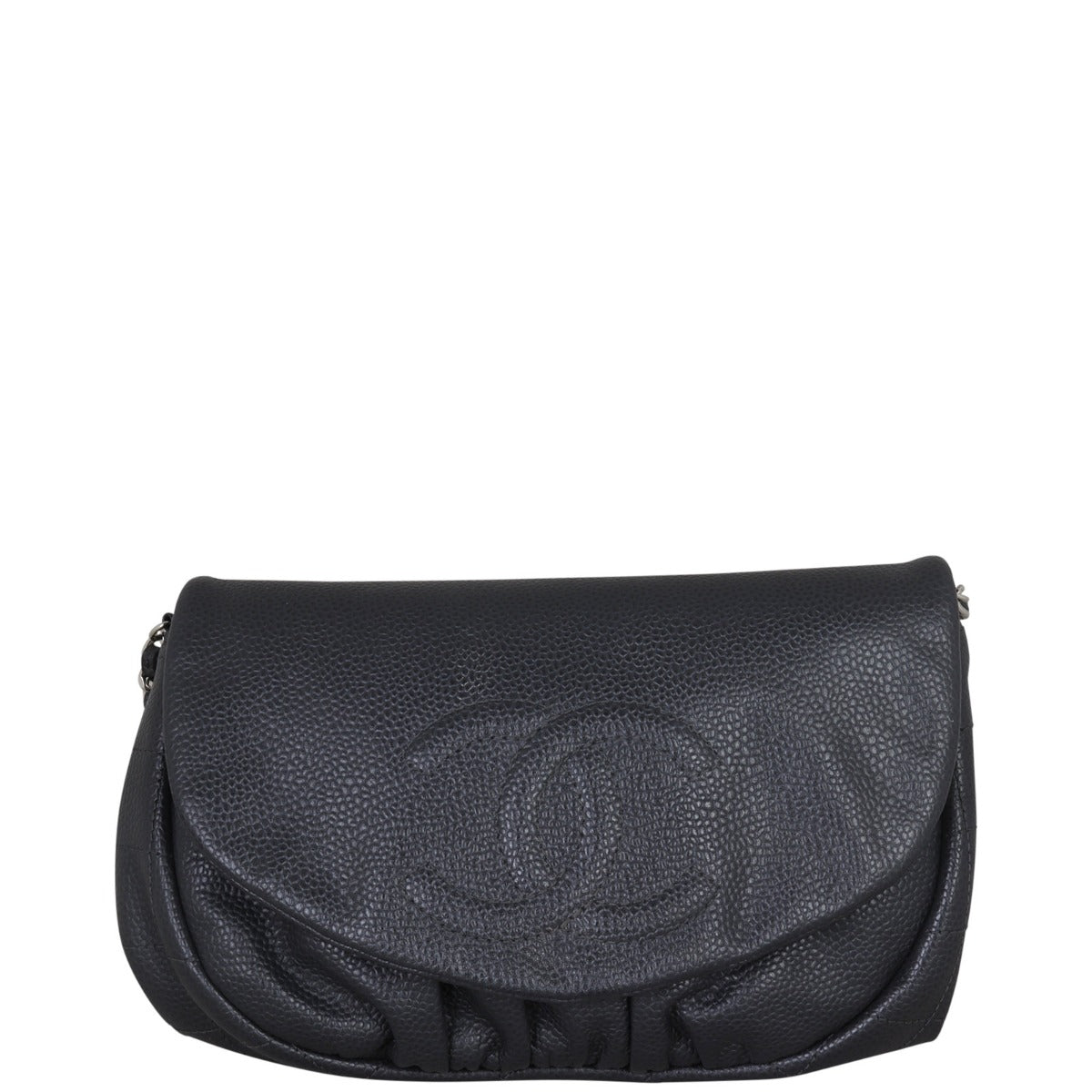 Chanel Half Moon Wallet on Chain Front 