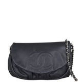 Chanel Half Moon Wallet on Chain Front With Chain
