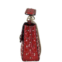 Valentino Rockstud Spike Medium Shoulder Bag Patent Side