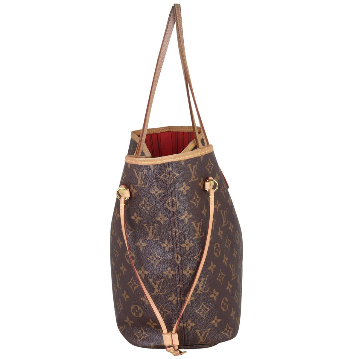 Louis Vuitton Neverfull MM Monogram Side