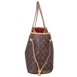 Louis Vuitton Neverfull MM Monogram Side