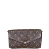 Louis Vuitton Pochette Felicie Monogram Front