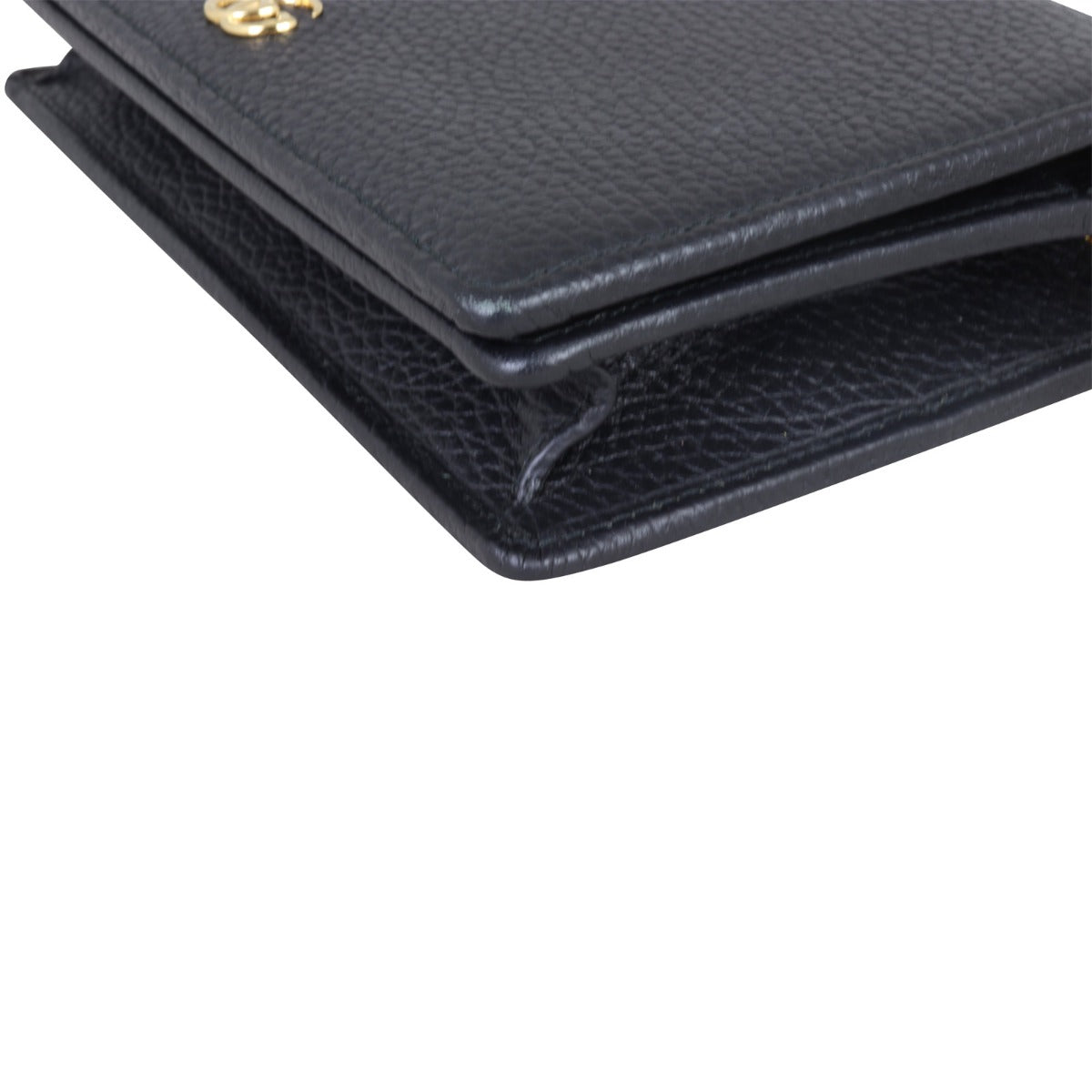 Gucci GG Marmont Chain Wallet Corner Close Up