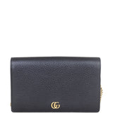 Gucci GG Marmont Chain Wallet Front