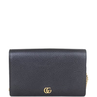 Gucci GG Marmont Chain Wallet Front