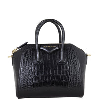 Givenchy Antigona Mini Croc Embossed Front