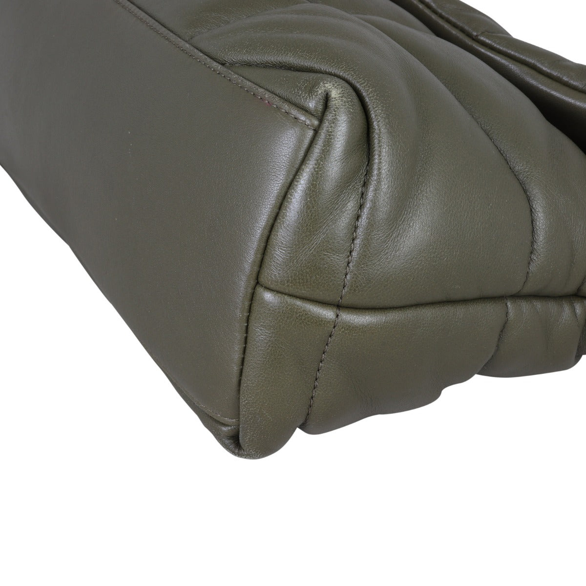 Saint Laurent Loulou Puffer Small Corner Close Up