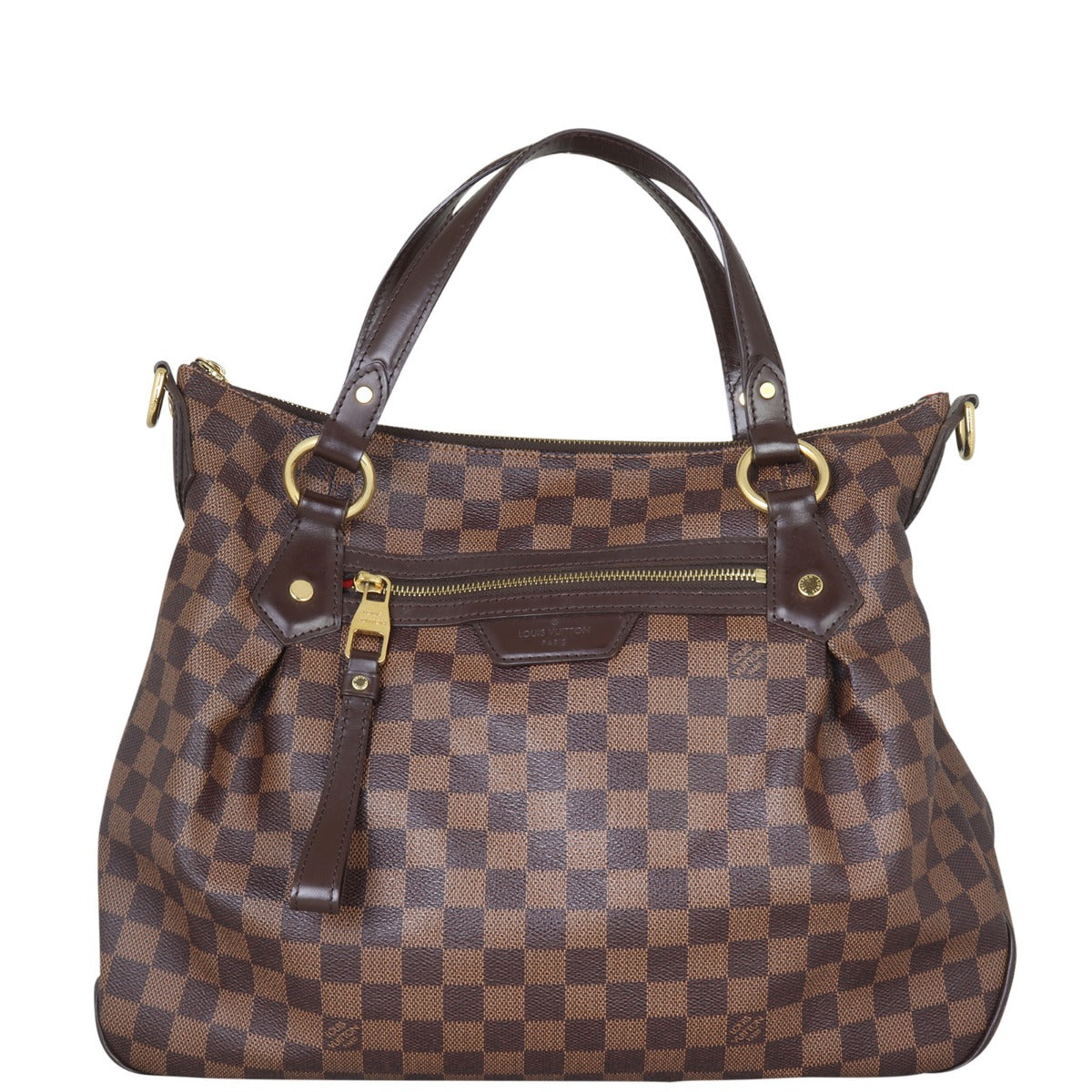 Louis Vuitton Evora MM Damier Ebene Front