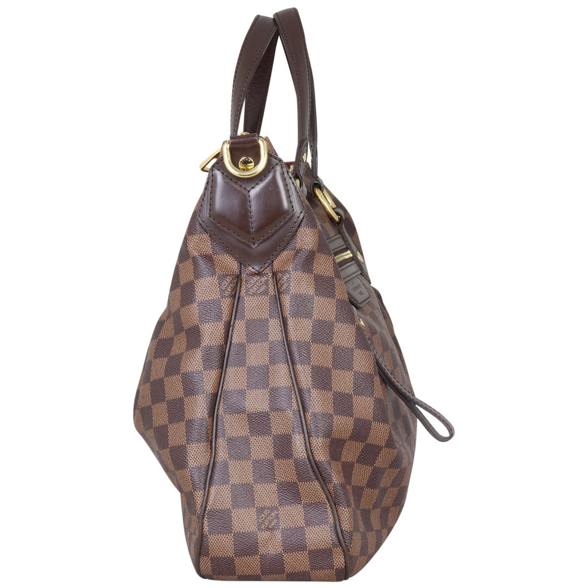 Louis Vuitton Evora MM Damier Ebene Side