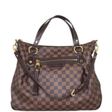 Louis Vuitton Evora MM Damier Ebene Front