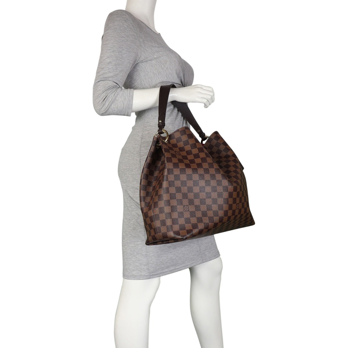 Louis Vuitton Graceful MM Damier Ebene Mannequin