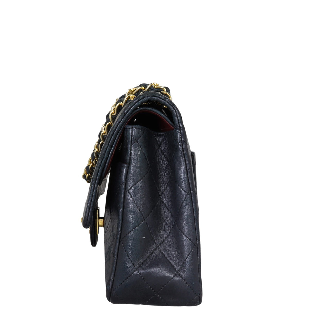 Chanel Classic Double Flap Medium (vintage) Side