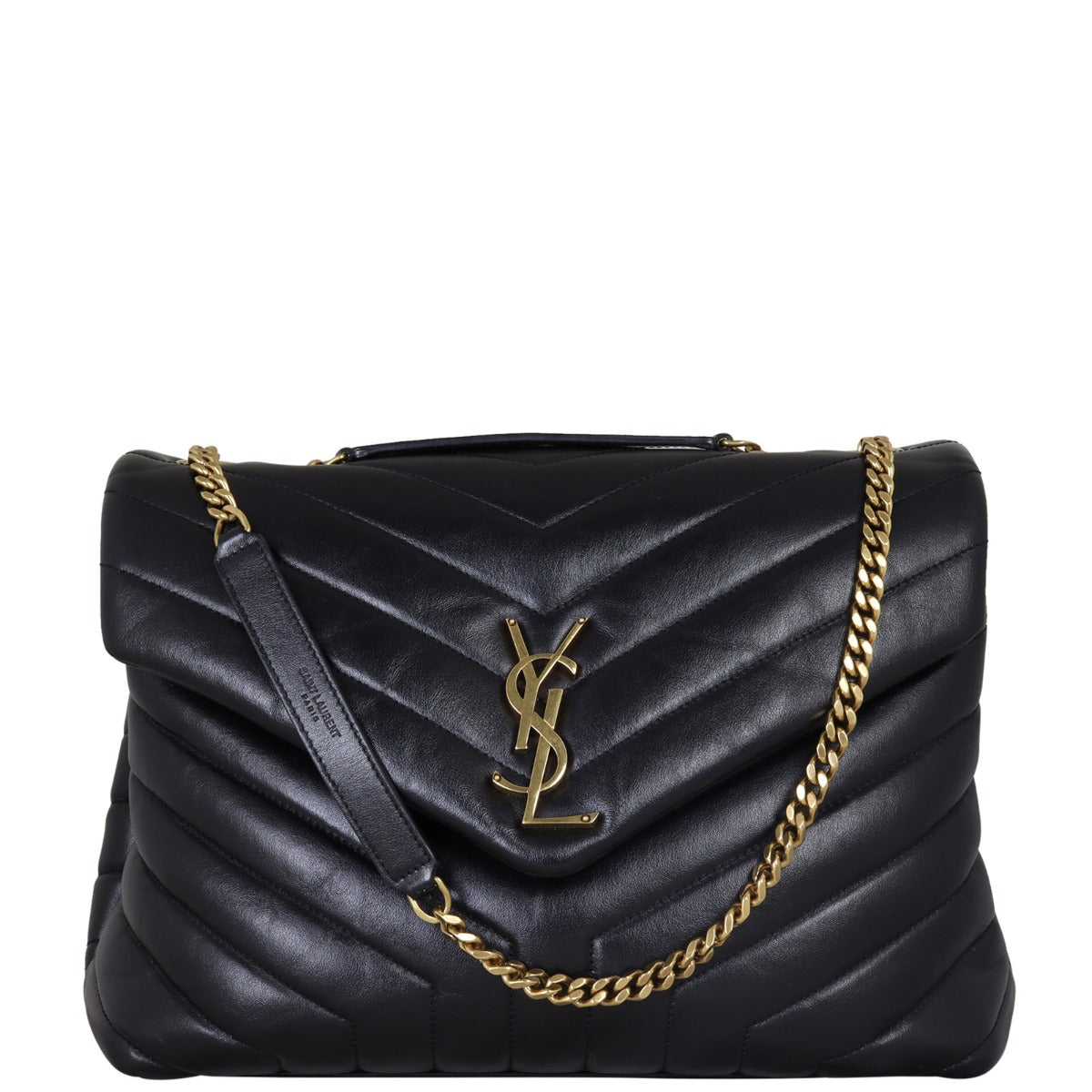 Saint Laurent Loulou Medium Front With Chain