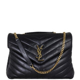 Saint Laurent Loulou Medium Front With Chain