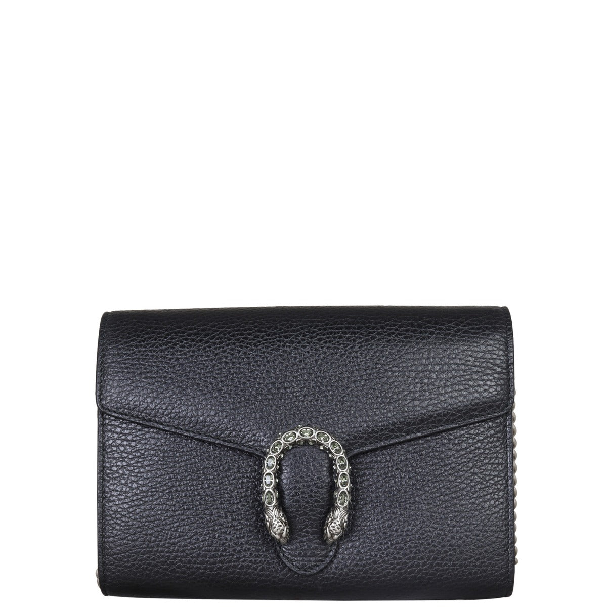 Gucci Dionysus Mini Leather Chain Wallet Front