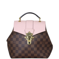 Louis Vuitton Clapton Backpack Damier Ebene Front