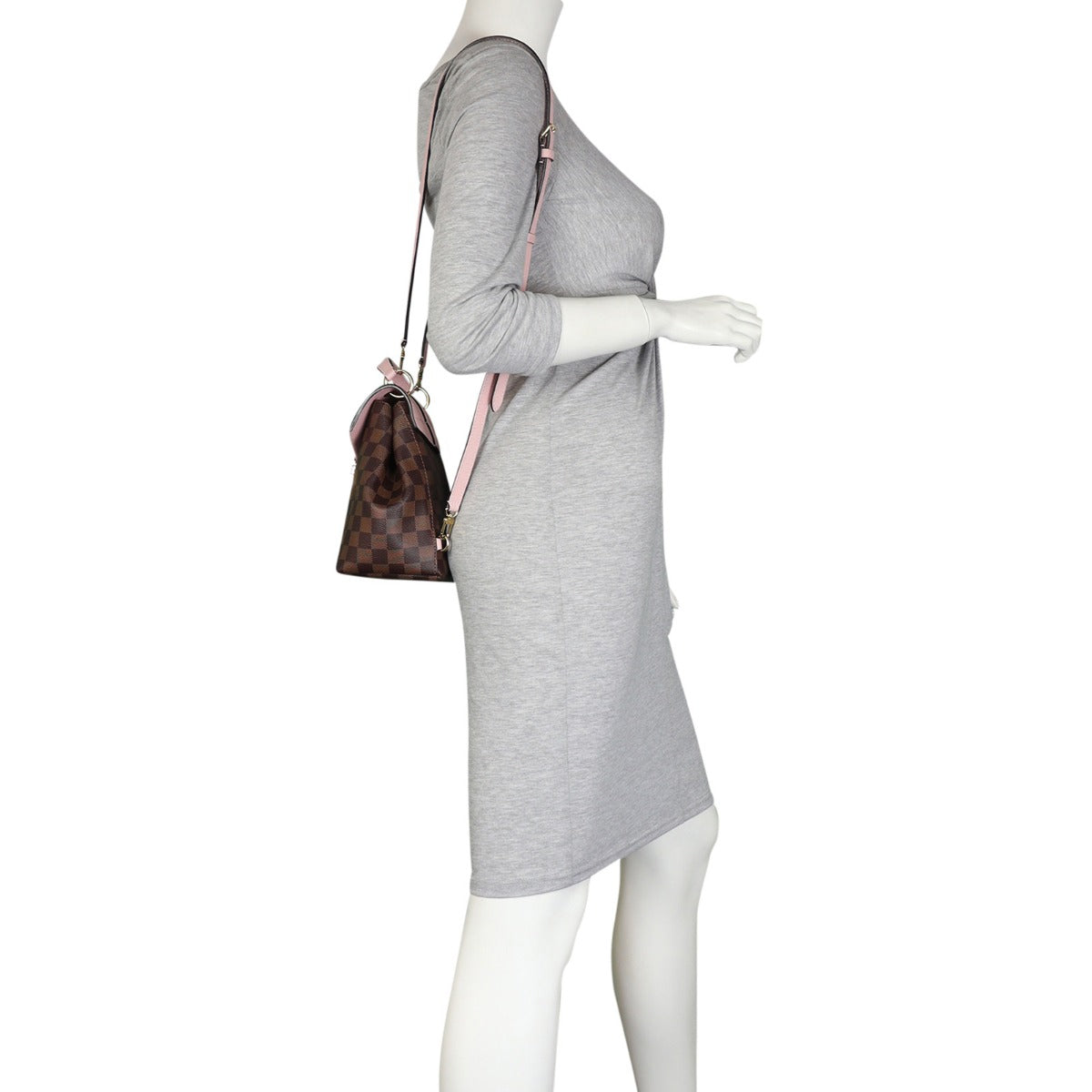 Louis Vuitton Clapton Backpack Damier Ebene Mannequin