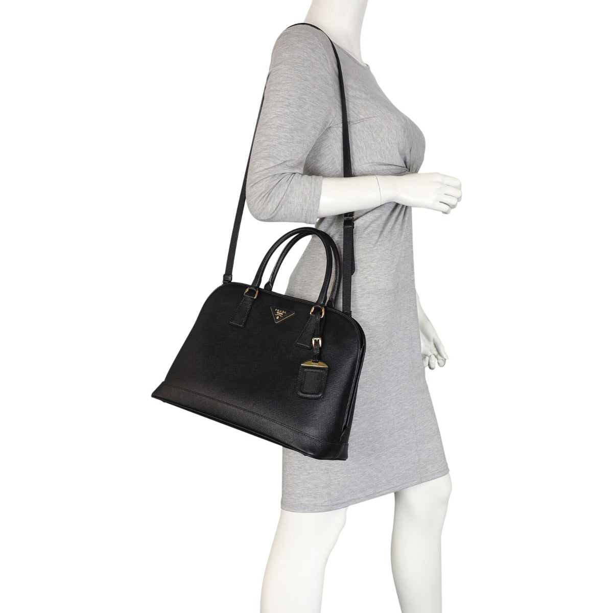 Prada Saffiano Lux Promenade Medium Mannequin