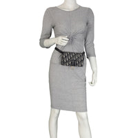 Dior Saddle Belt Pouch Oblique Mannequin