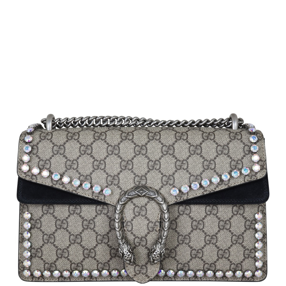 Gucci Dionysus Crystal Embellished Small Shoulder Bag Front