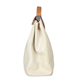 Hermes Herbag 39 Toile Side