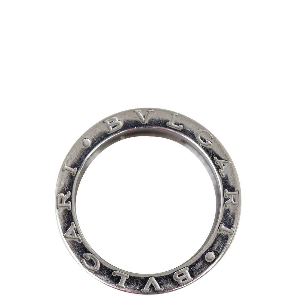 Bvlgari B.Zero1 18k White Gold Four Band Ring 