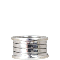 Bvlgari B.Zero1 18k White Gold Four Band Ring 