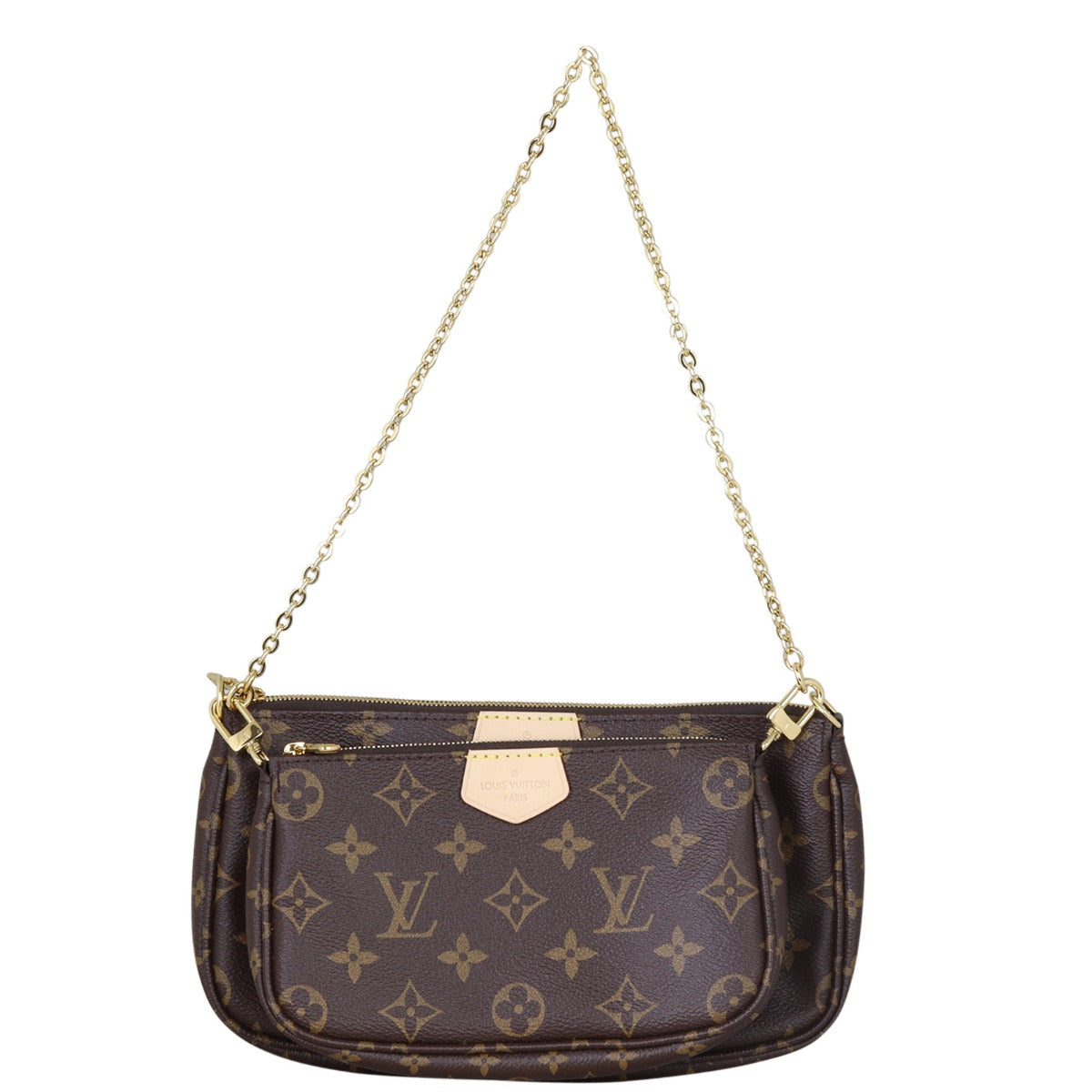 Louis Vuitton Multi Pochette Accessoires Monogram Front