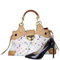 Louis Vuitton Ursula Monogram Multicolore Front with Shoe