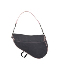 Dior Vintage Saddle Bag Denim Back