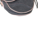Dior Vintage Saddle Bag Denim Corner Close Up