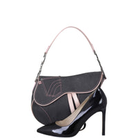 Dior Vintage Saddle Bag Denim Shoe