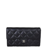 Chanel Classic Flap Long Wallet Front