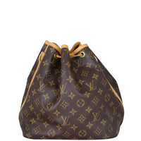 Louis Vuitton Petit Noe Monogram Back
