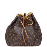 Louis Vuitton Petit Noe Monogram Front