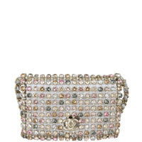 Chanel Strass Pearl Bag Front