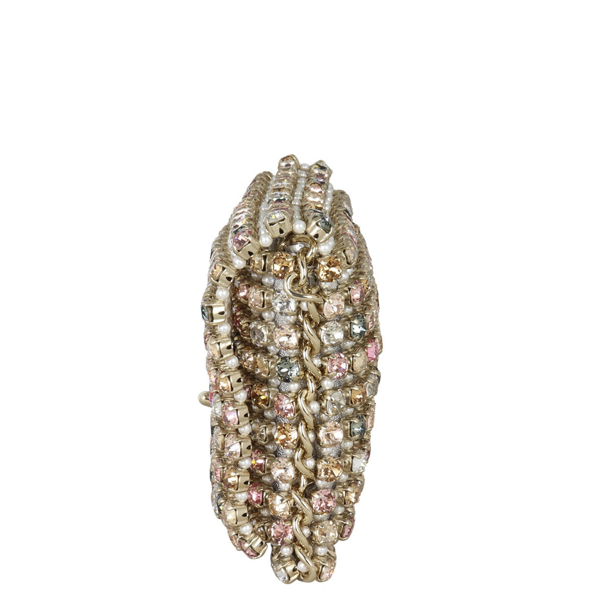Chanel Strass Pearl Bag Side