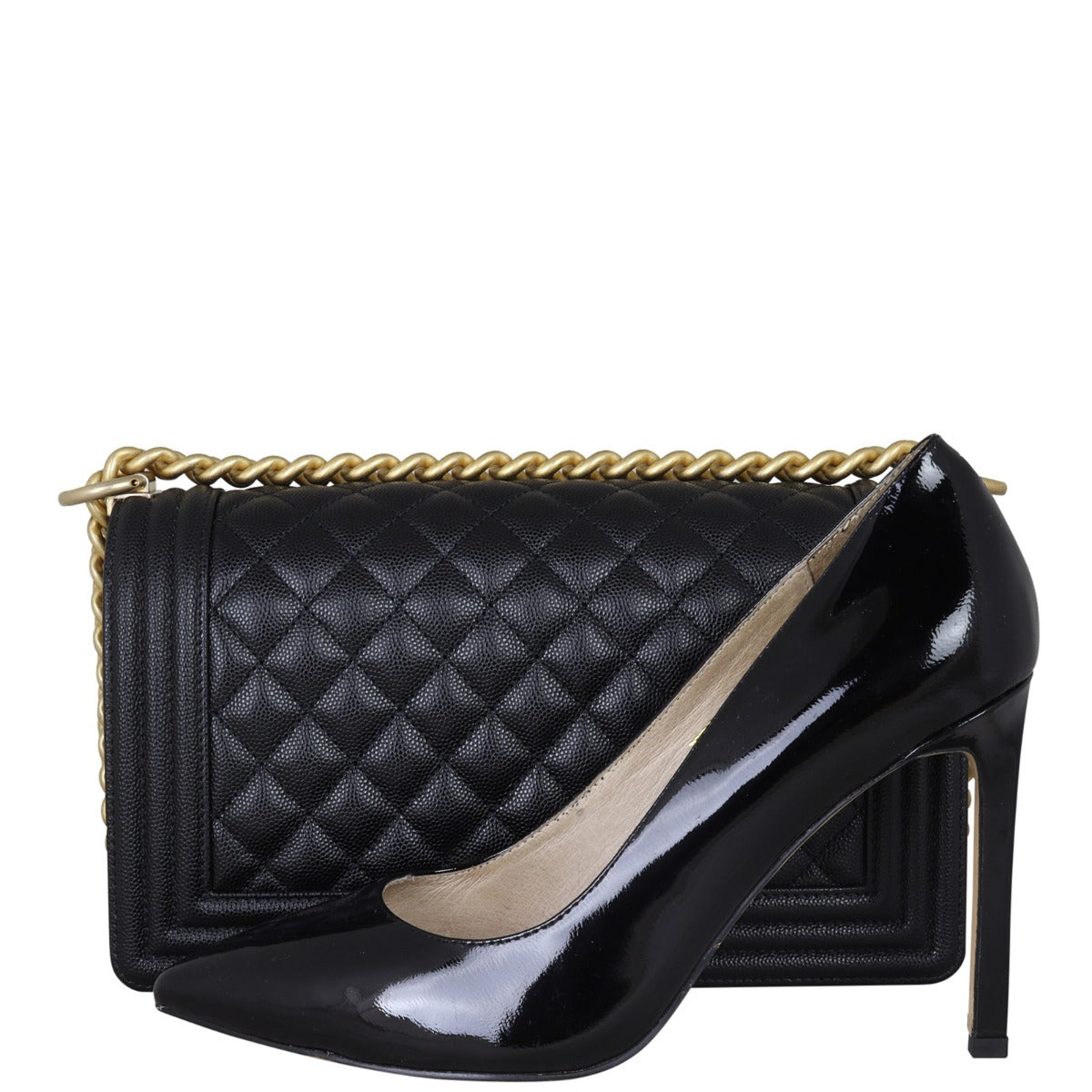 Chanel Boy Old Medium Shoe