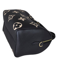 Louis Vuitton Speedy 25 Bandouliere Monogram Empreinte Giant Bicolour Corner Distance