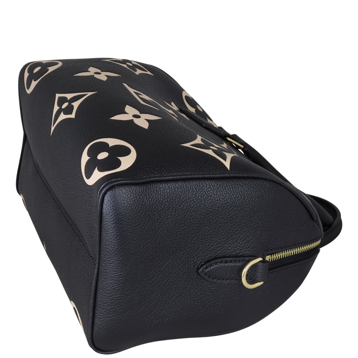 Louis Vuitton Speedy 25 Bandouliere Monogram Empreinte Giant Bicolour Corner Distance