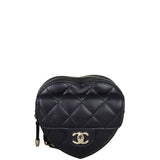 Chanel Love Heart Belt Bag Front
