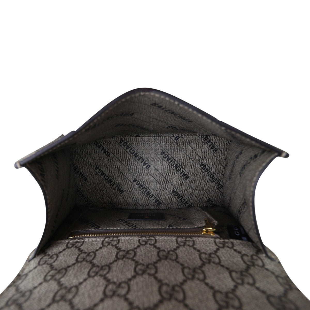 Gucci x Balenciaga The Hacker Project GG Supreme Hourglass Bag