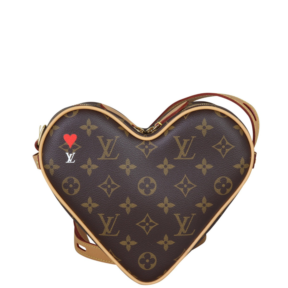 Louis Vuitton Game on Coeur Monogram Heart Crossbody Front