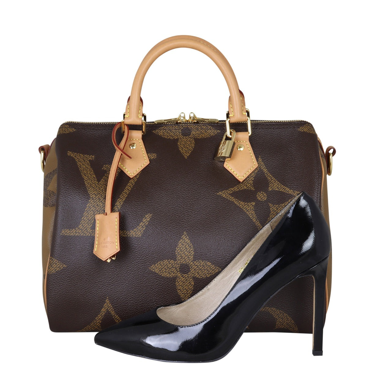 Louis Vuitton Speedy 30 Bandouliere Monogram Reverse Giant – Luxe
