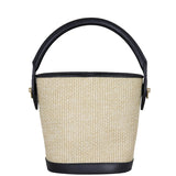 Louis Vuitton Petit Bucket Knitted Raffia Back