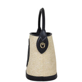 Louis Vuitton Petit Bucket Knitted Raffia Side